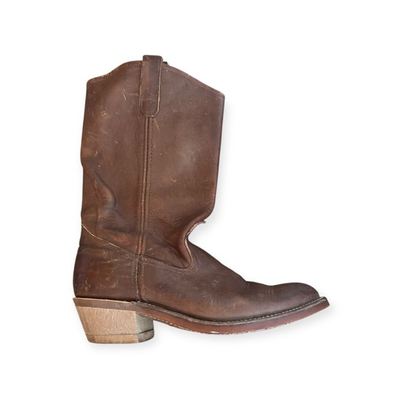 Red Wing Shoes Brown Heeled Boots - Picture 2 of 11